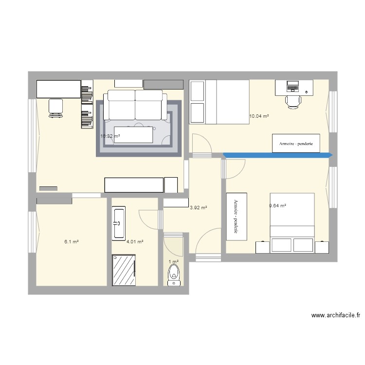 montrouge bis. Plan de 0 pièce et 0 m2