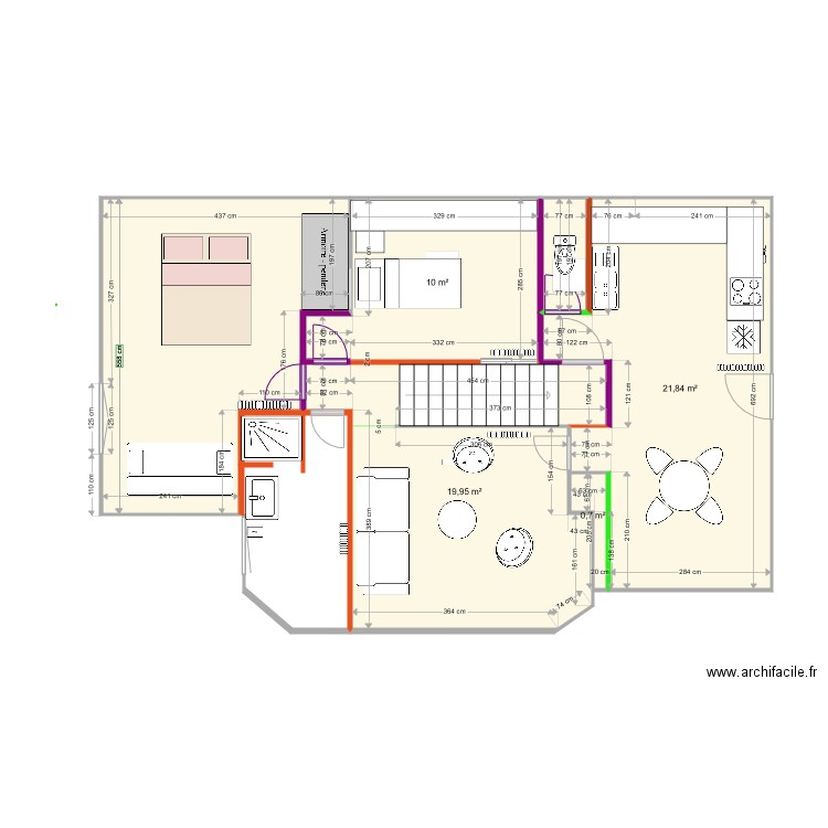 Theys appart alt A. Plan de 0 pièce et 0 m2