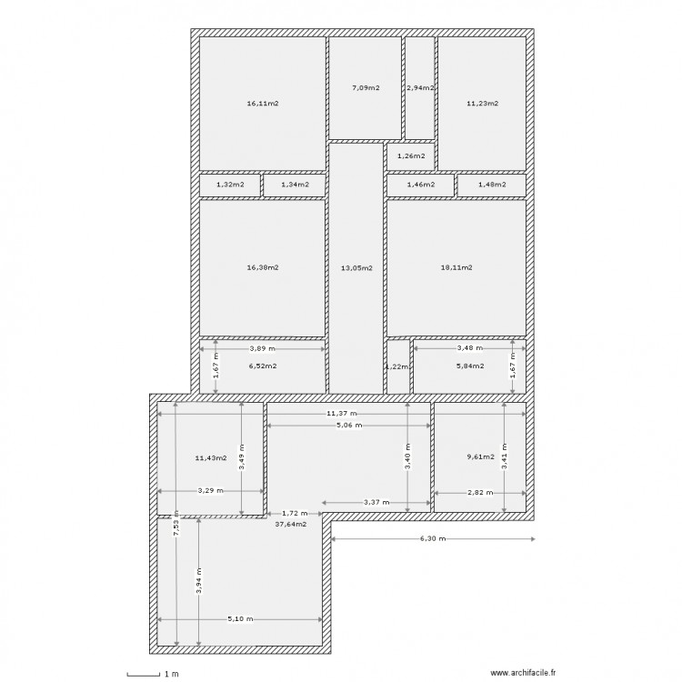 maison pm3. Plan de 0 pièce et 0 m2