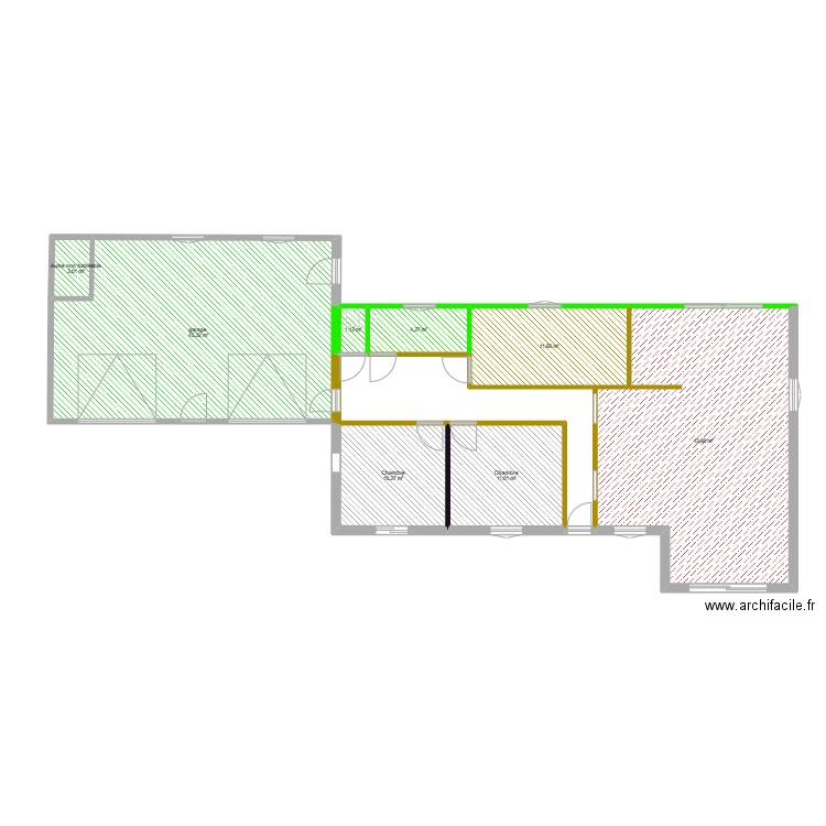 maison ùonthois. Plan de 0 pièce et 0 m2