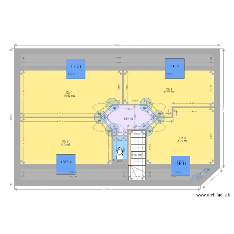 LAFLEURIERE Rdc. Plan de 0 pièce et 0 m2