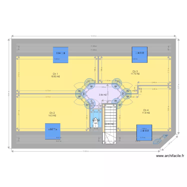 LAFLEURIERE Rdc. Plan de 