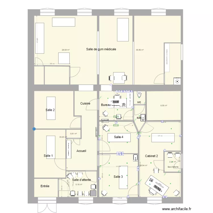 Cabinet 2020. Plan de 