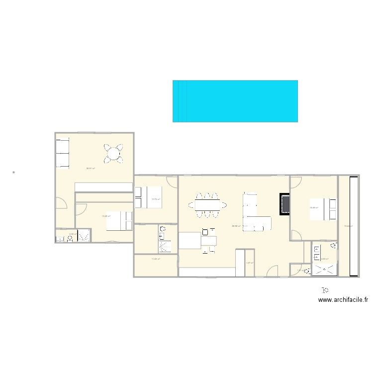 projet 1. Plan de 0 pièce et 0 m2