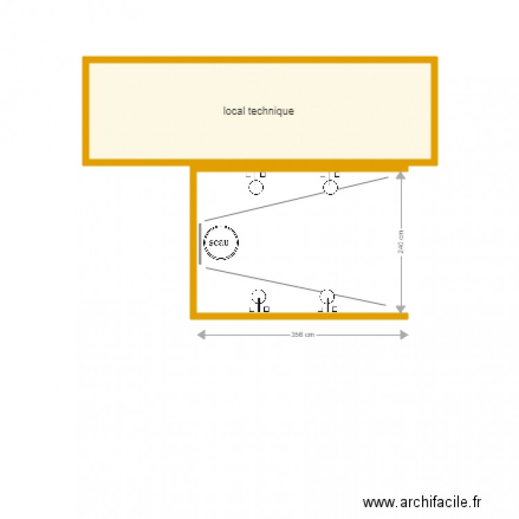 stéphani Châbles . Plan de 0 pièce et 0 m2
