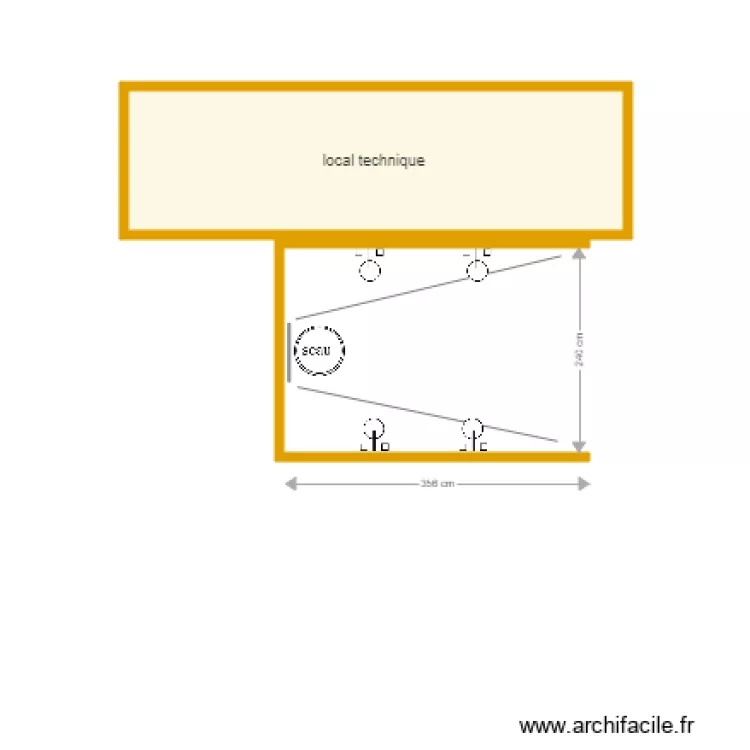 st&eacute;phani Ch&acirc;bles . Plan de 