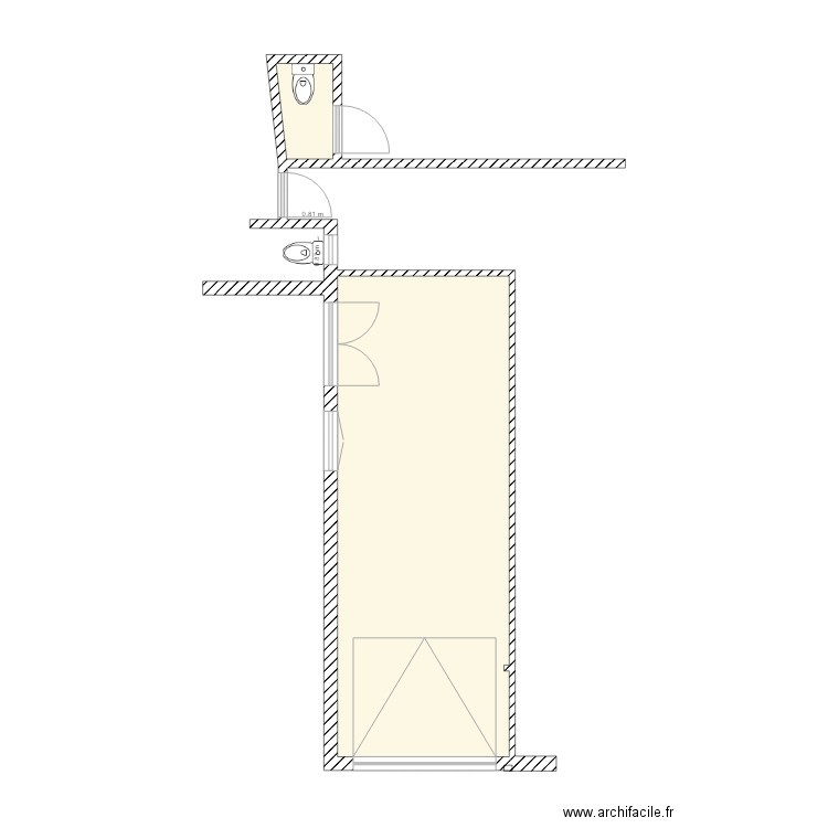 VERRIERE EXISTANT. Plan de 0 pièce et 0 m2