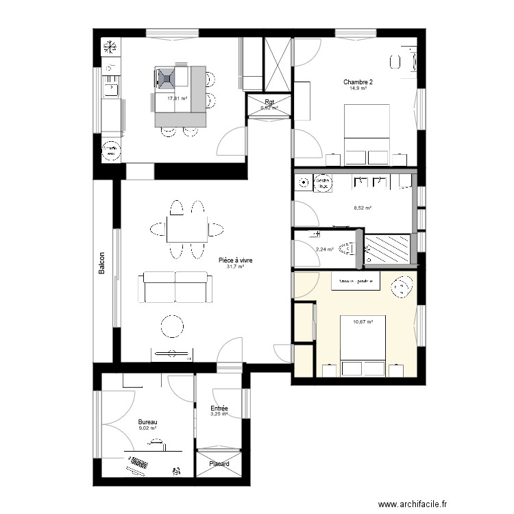 PLAN PROJET DIETEMANN. Plan de 0 pièce et 0 m2