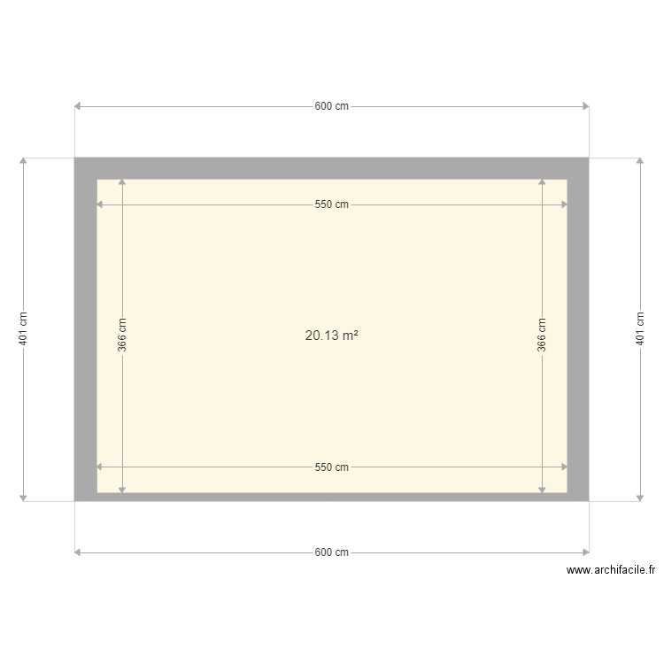 cote exterieur. Plan de 0 pièce et 0 m2