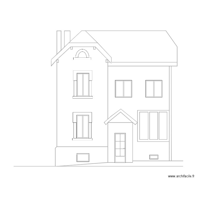 OasisSudProjet2. Plan de 22 pièces et 79 m2