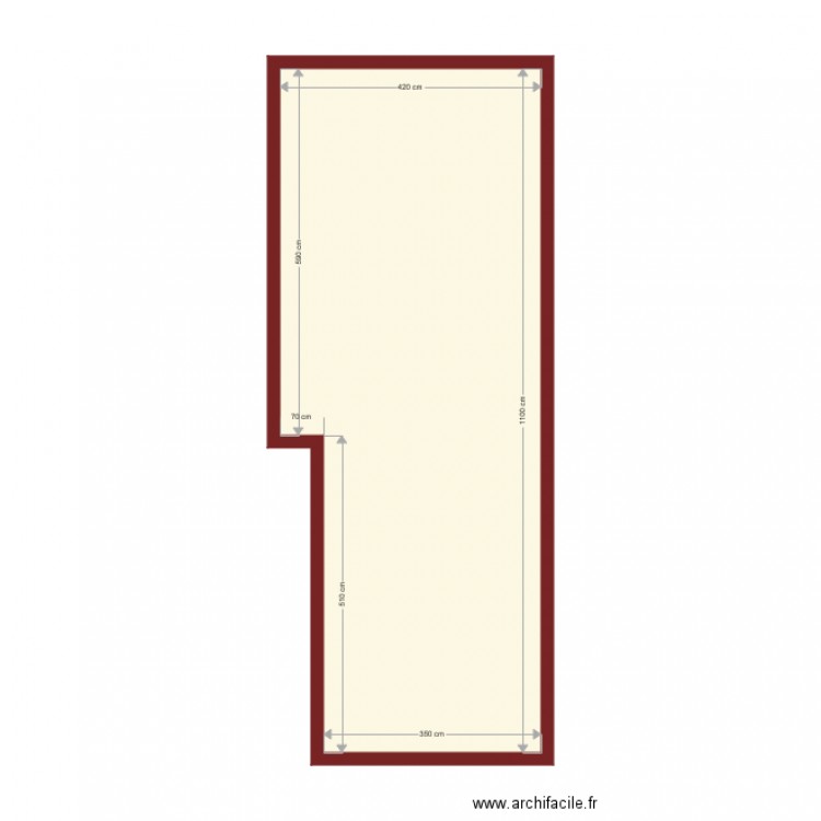 Maison La Fère. Plan de 0 pièce et 0 m2