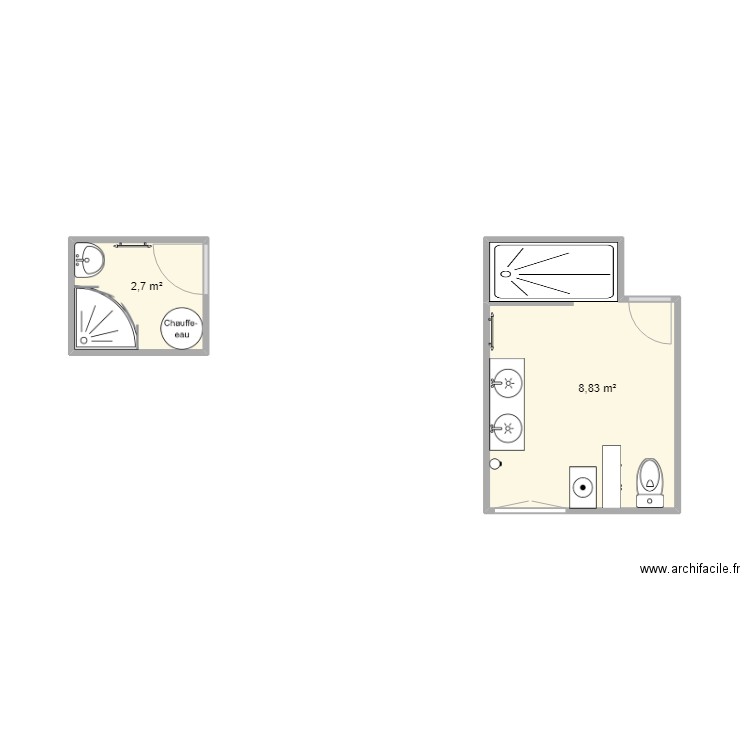 Projet CALLAIS. Plan de 0 pièce et 0 m2