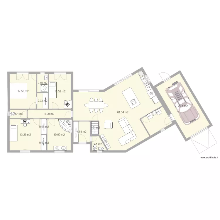 Maison V 126 3. Plan de 