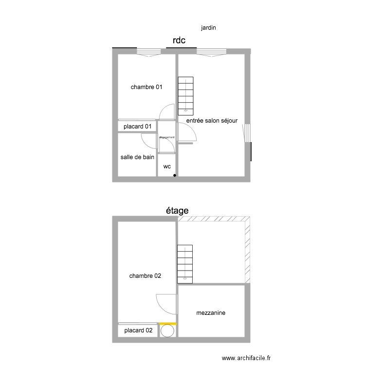 app gaillard. Plan de 0 pièce et 0 m2