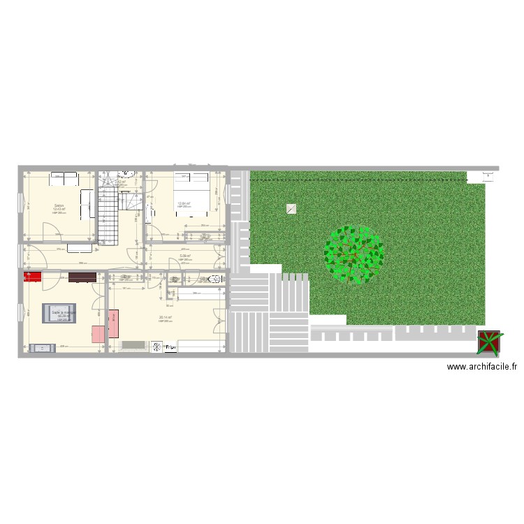 Plan Catalpa1. Plan de 0 pièce et 0 m2