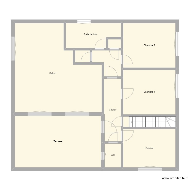 Croquis BENOIT Rch. Plan de 0 pièce et 0 m2