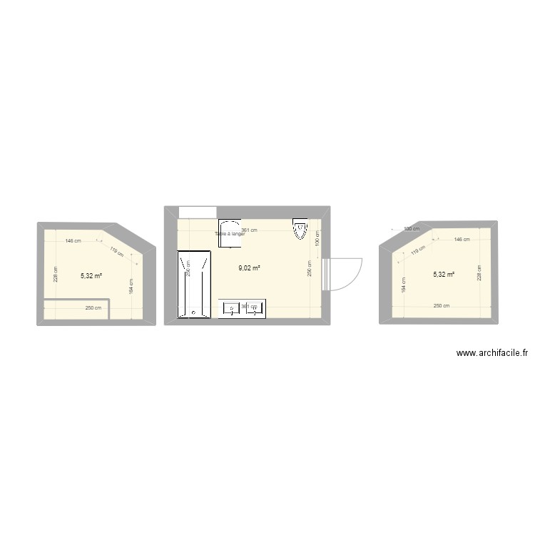Maison Noémie Florent. Plan de 0 pièce et 0 m2