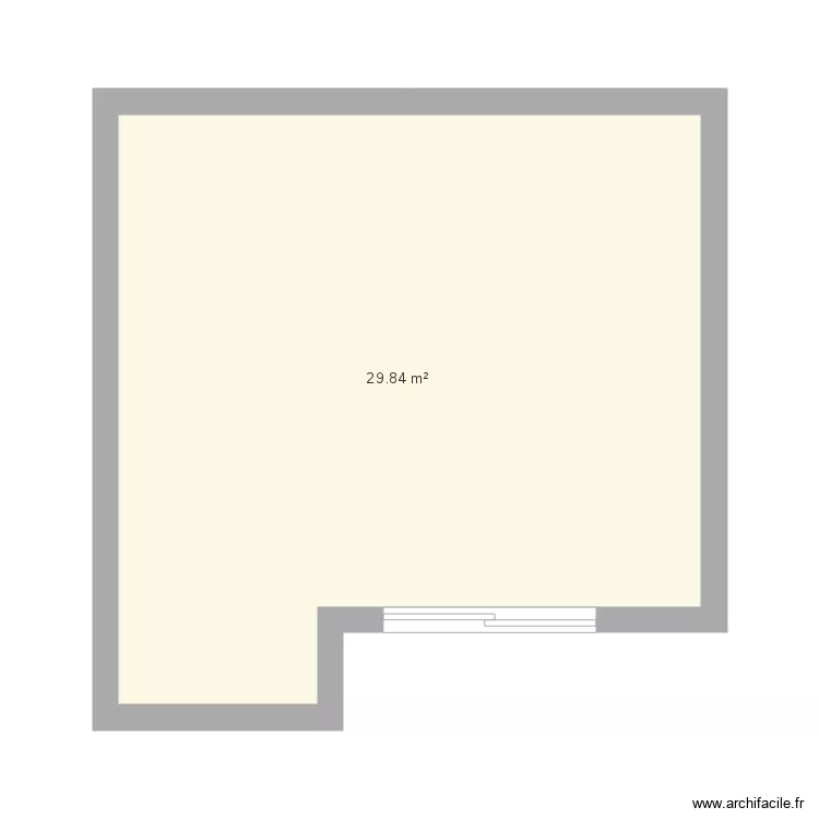 Plan extension. Plan de 