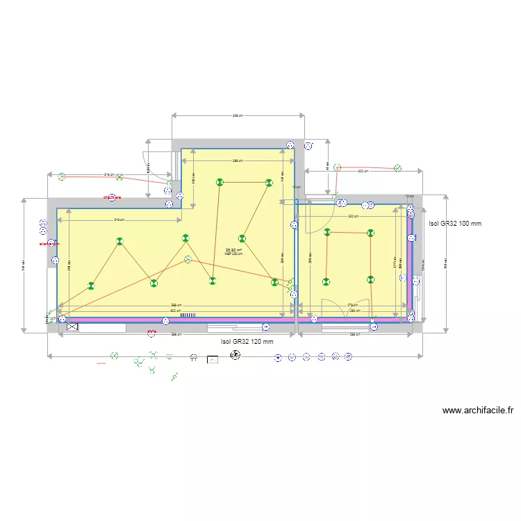 Savigny V2 ELEC. Plan de 