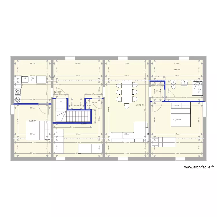 Combles Option 4 . Plan de Combles Option 4 . Plan de