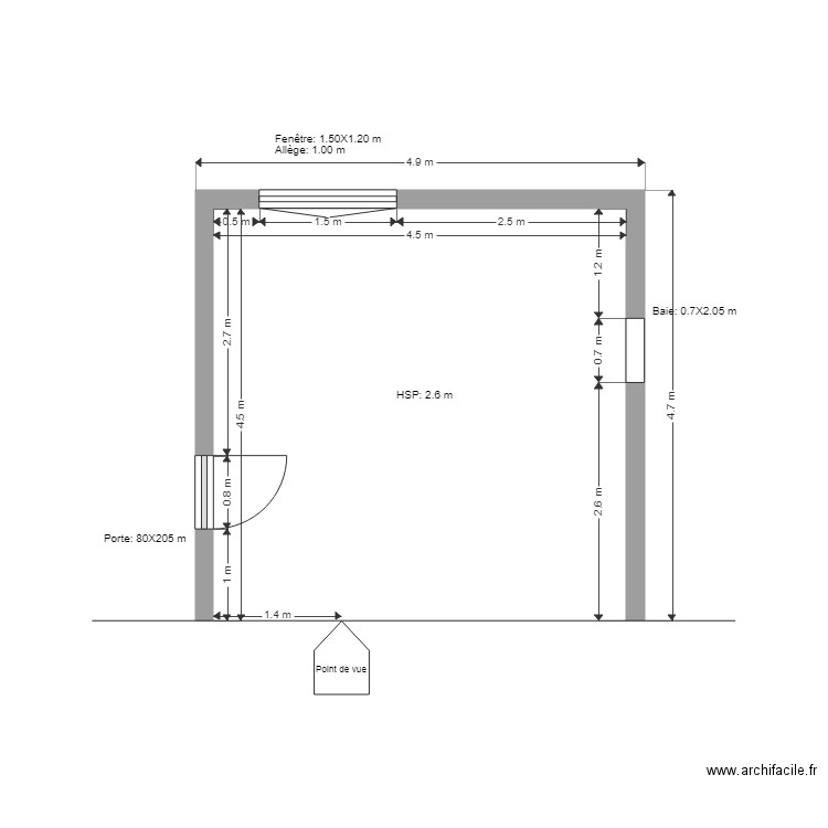 Fiche 73. Plan de 0 pièce et 0 m2