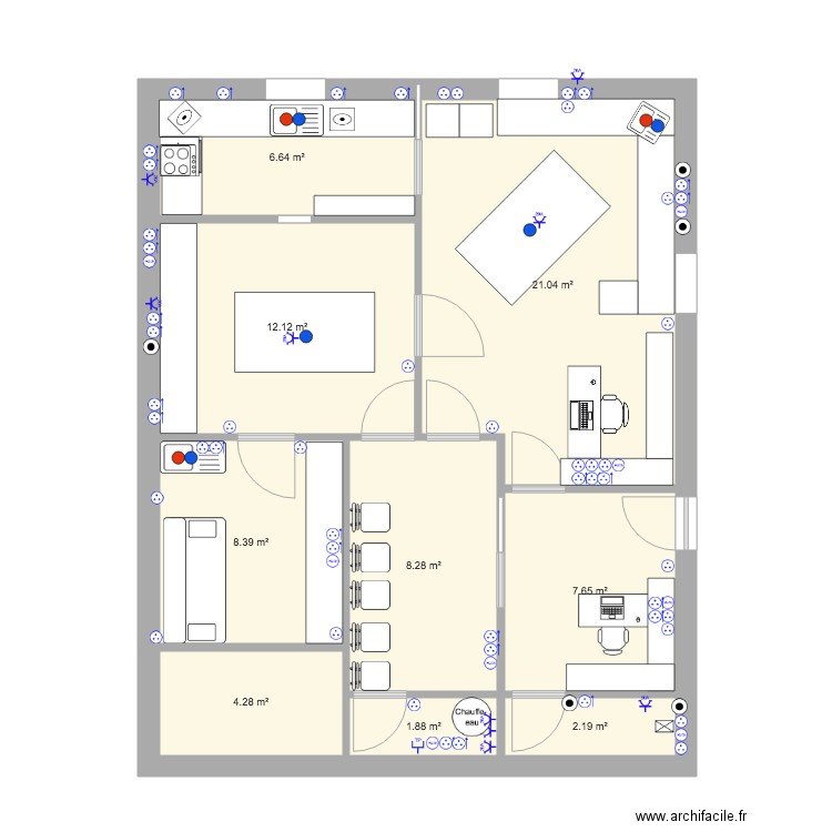 CAB 2. Plan de 0 pièce et 0 m2