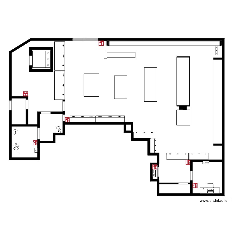 Cocci market potaut combot. Plan de 0 pièce et 0 m2