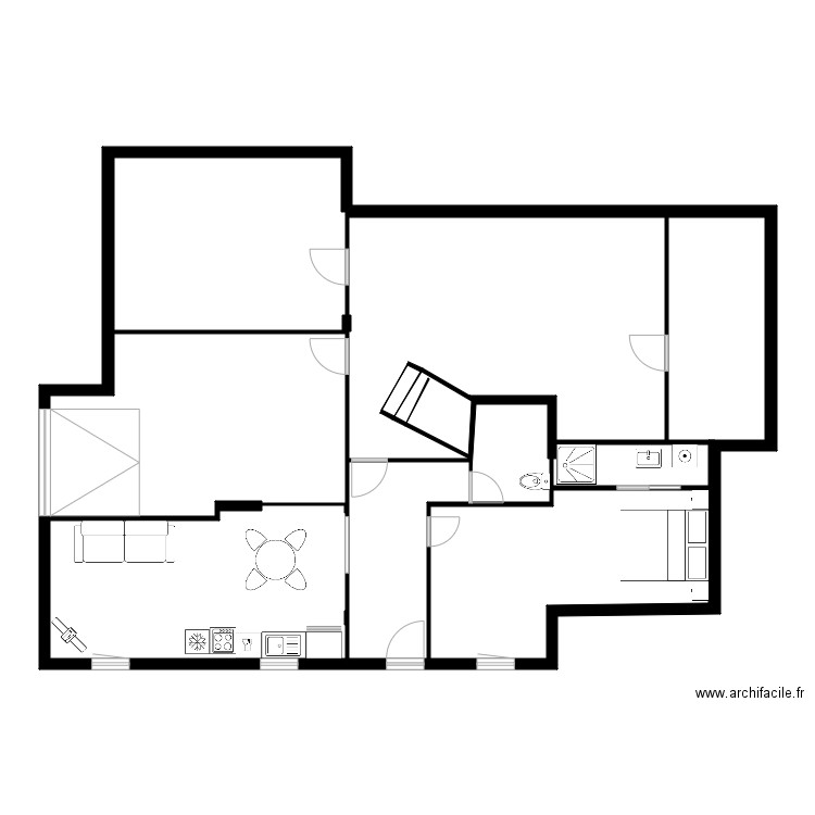 sous sol gap nouveau2. Plan de 0 pièce et 0 m2