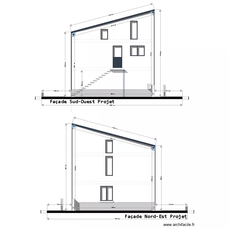 FACADES RAMPANTES PASTORELLO PROJET. Plan de FACADES RAMPANTES PASTORELLO PROJET. Plan de