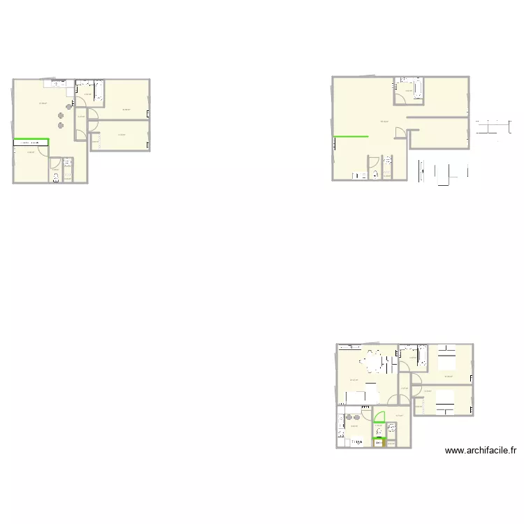 COFFINET Caserne. Plan de 
