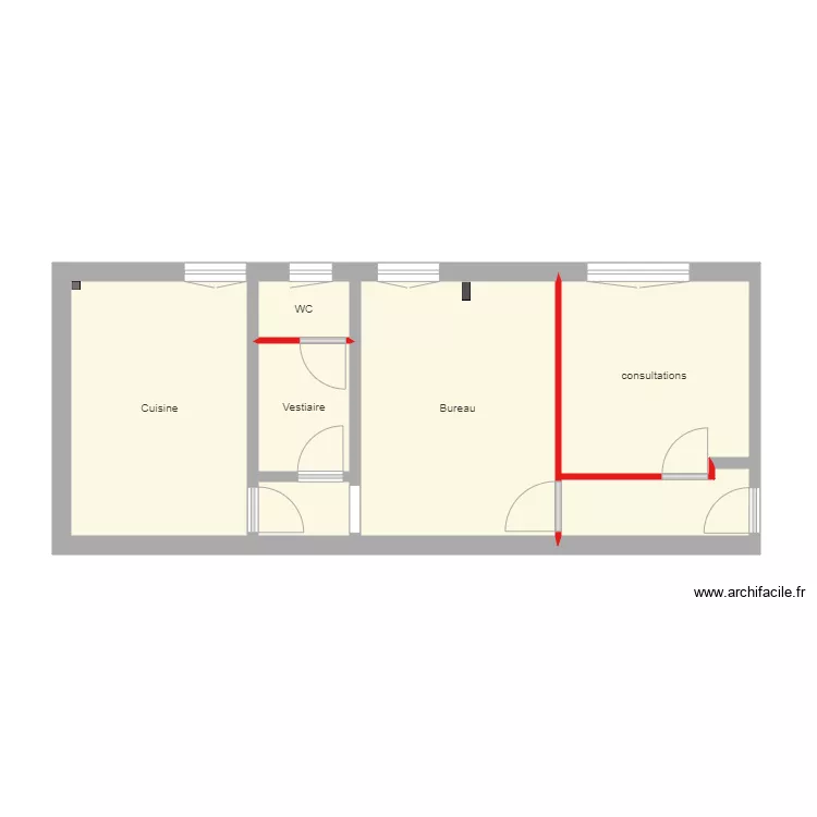 plan étage. Plan de plan étage. Plan de