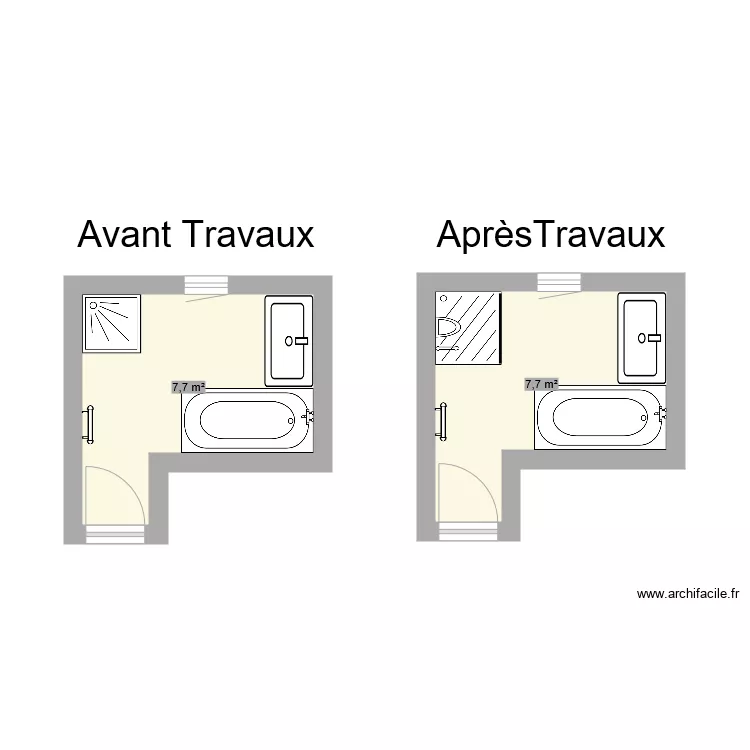 LIANGE Cleppé SDB. Plan de LIANGE Cleppé SDB. Plan de