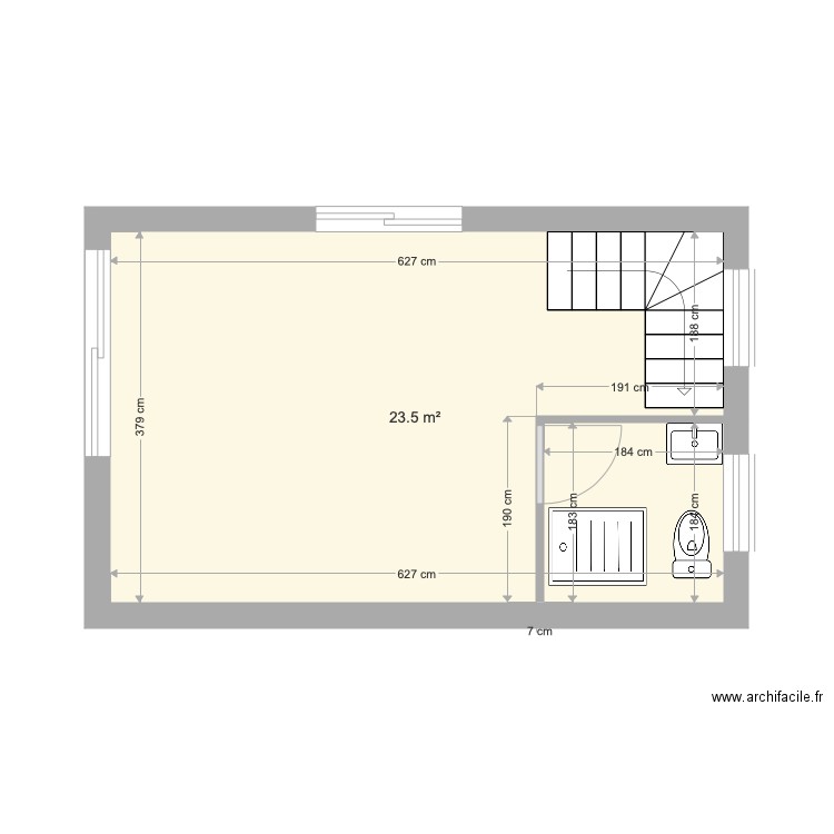 Garage Cabellou RDC V4. Plan de 0 pièce et 0 m2