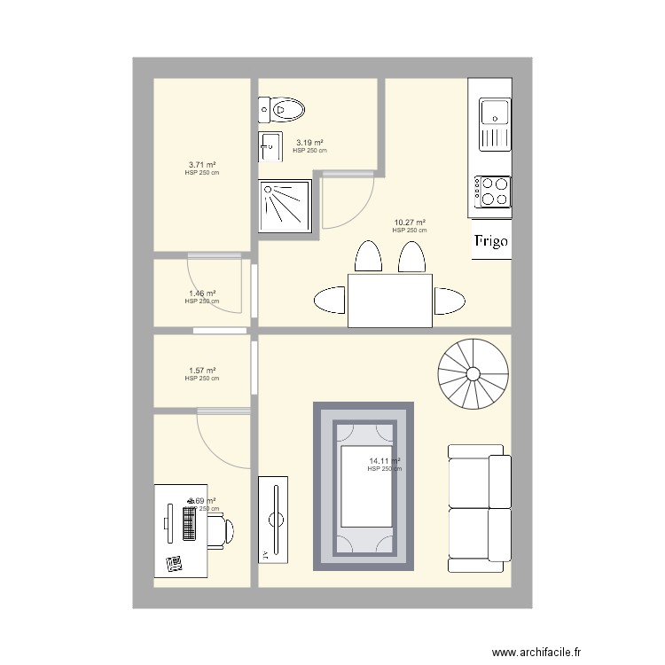 Plan 2ème dossier prime. Plan de 0 pièce et 0 m2