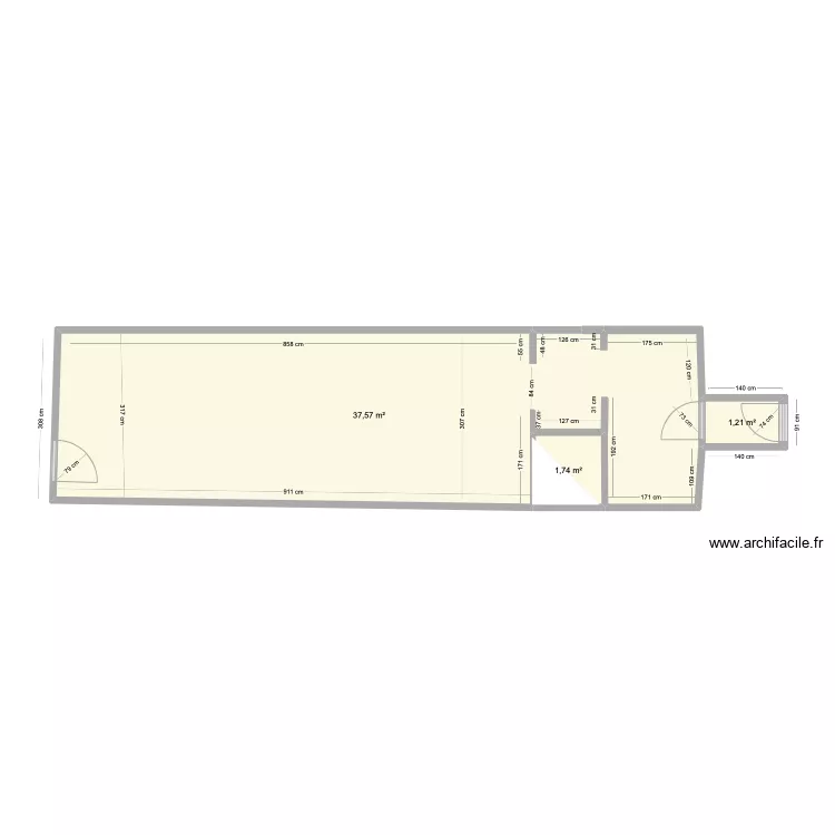 Boutique Montmorency 2. Plan de 