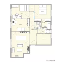 Plan eastman 2 Sdb et buanderie