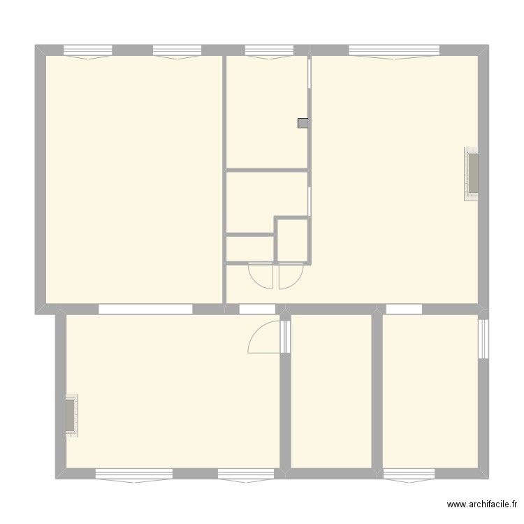 Villa Herran structure. Plan de 0 pièce et 0 m2
