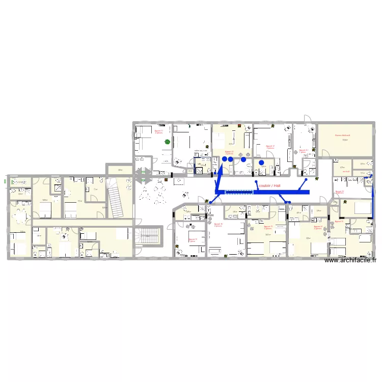 appart hotel dijon congres expo. Plan de 