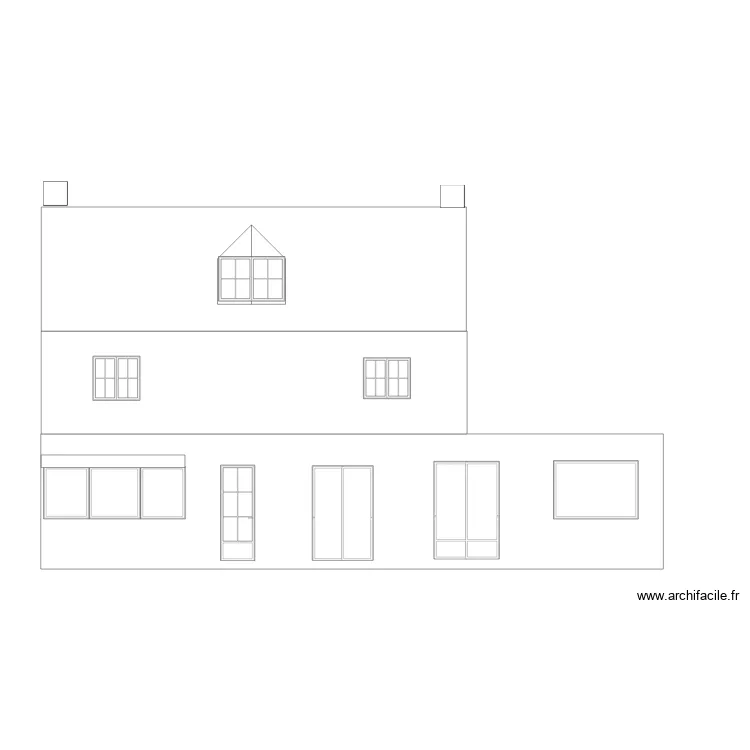 Leblond Sud. Plan de 