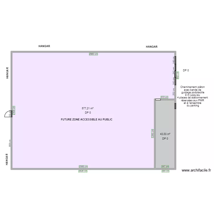 AU VIDE GRENIER AVANT TRAVAUX. Plan de AU VIDE GRENIER AVANT TRAVAUX. Plan de