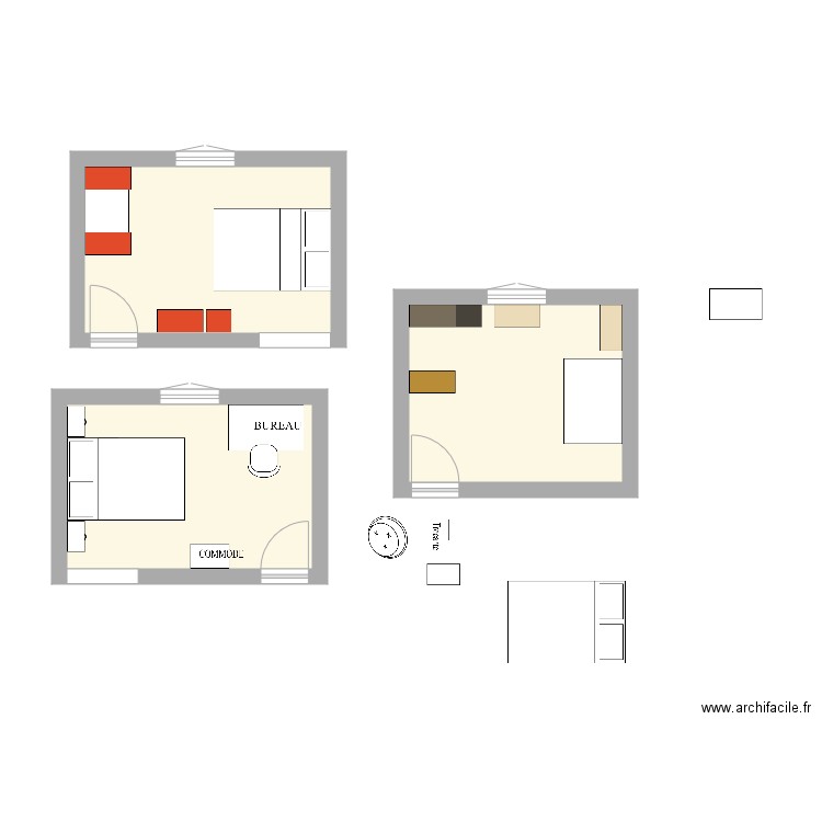 Chambre Angelina2. Plan de 0 pièce et 0 m2