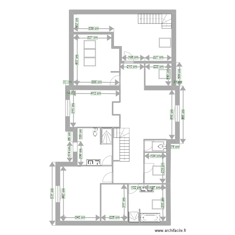 arbenz . Plan de 0 pièce et 0 m2