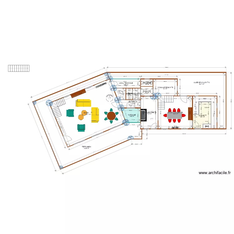 PLAN POUR ENTREPRISES TRAVAUX A PREVOIR. Plan de 