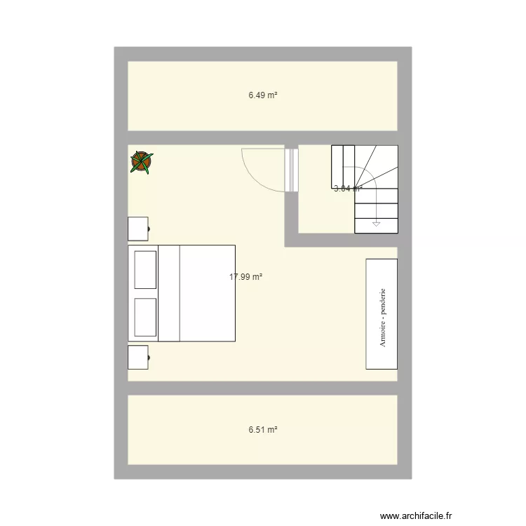 2 eme maison. Plan de 