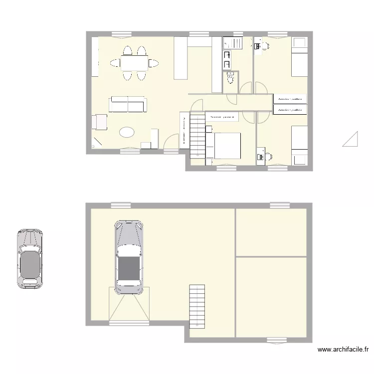 Plan am&eacute;nag&eacute; 20210530. Plan de 