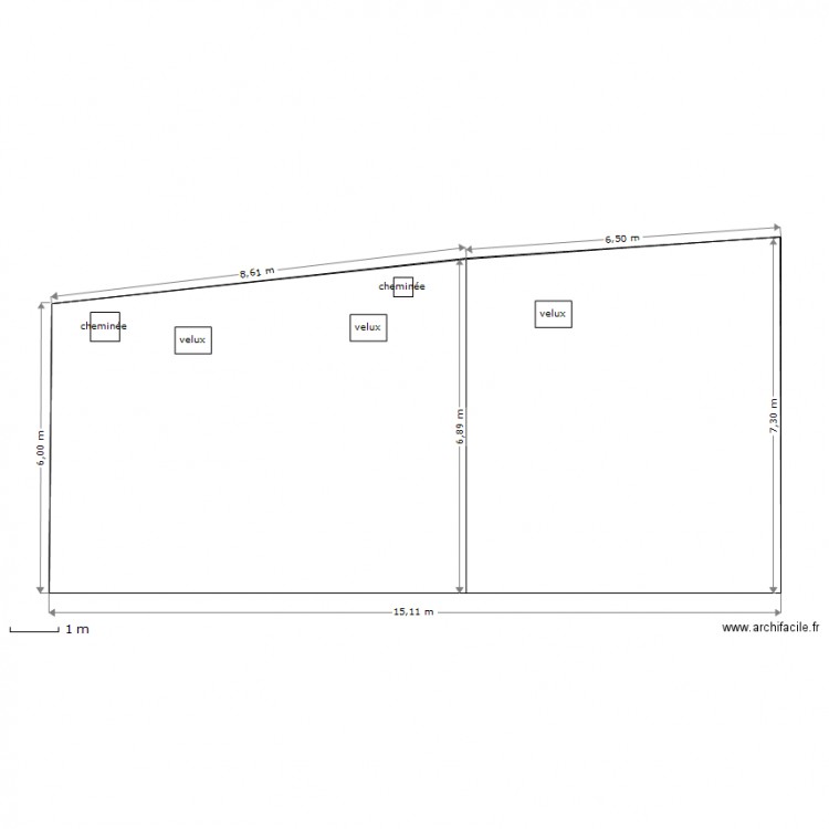 vue du dessus. Plan de 0 pièce et 0 m2