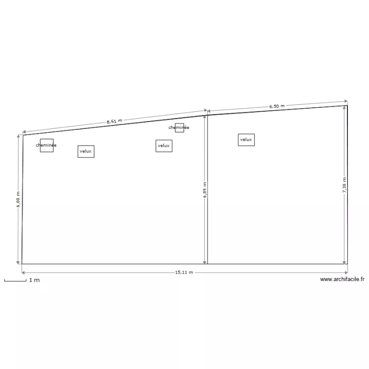 vue du dessus. Plan de vue du dessus. Plan de