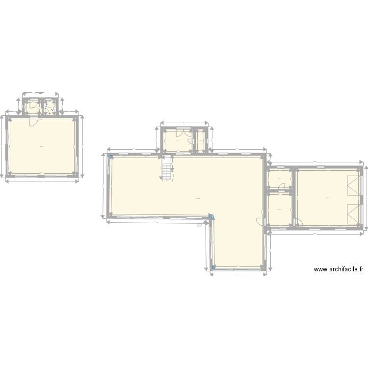 projet 7 lacs. Plan de 0 pièce et 0 m2