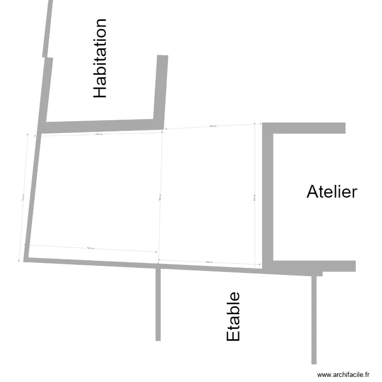 Garage plan bâtiment 2. Plan de Garage plan bâtiment 2. Plan de