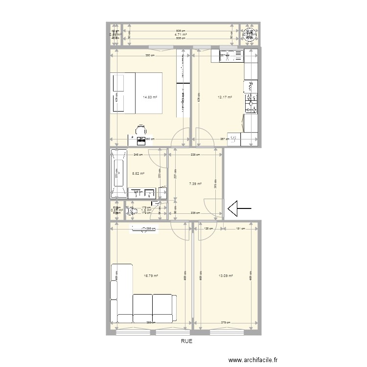 Debussy 87. Plan de 0 pièce et 0 m2